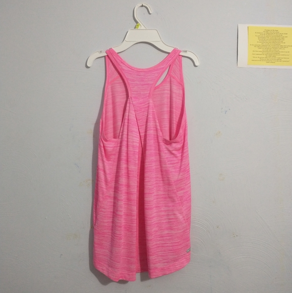 Pink Racerback Workout Top - Picture 2 of 3